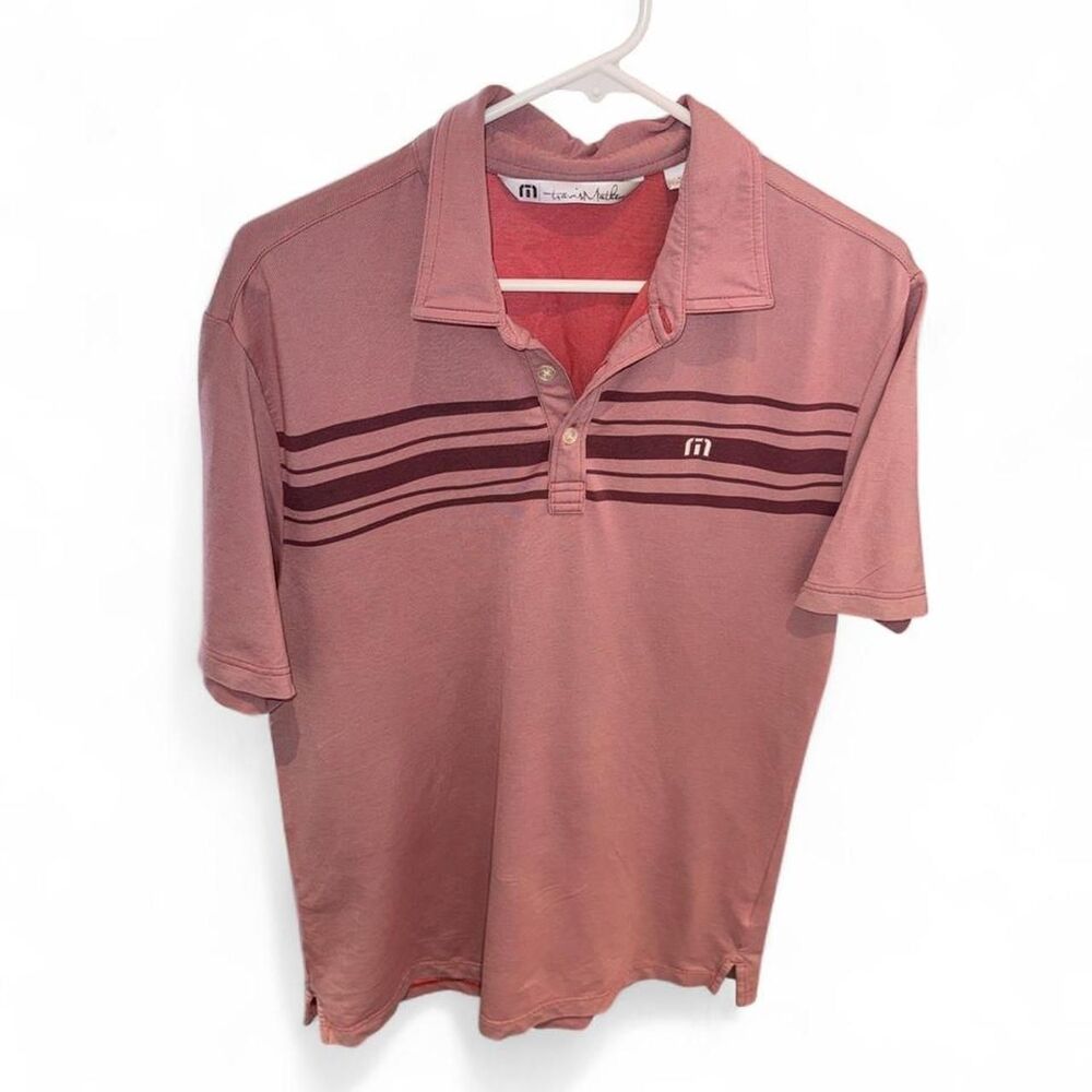 Travismathew Men's Pink Polo-shirts